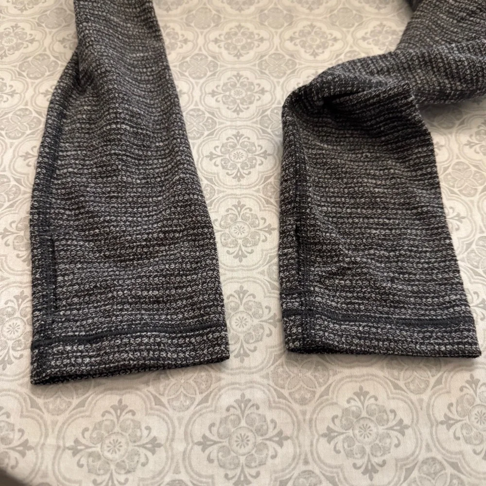 Lululemon Healthy Heart Pullover Coco Pique Black Size 6
